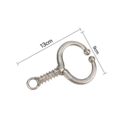 Vòng xỏ mũi bò inox 304 Dương Ninh kẹp mũi bò inox 1 tiện dụng loại mới DN88