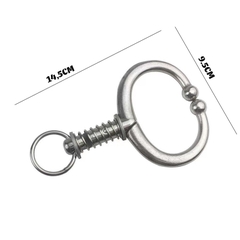 Vòng xỏ mũi bò inox 304 Dương Ninh kẹp mũi bò inox 1 tiện dụng loại mới DN88