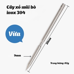 Cây tạo lỗ mũi trâu bò, kìm bấm mũi bò trâu chất liệu inox siêu bền DN83
