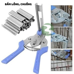 Ghim ráp lồng chim gà thỏ heo cho trang trại DN23