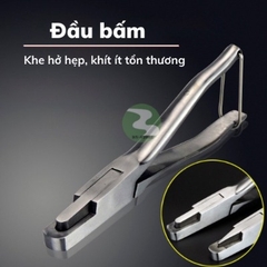 Kìm bấm rìa tai heo U/V DN51