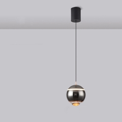 Đèn thả Spotlight kèm dải sáng - Pearl Black / GS-PST