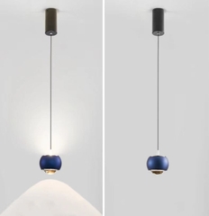 Đèn thả tích hợp Downlight + Uplight - Cobalt Blue