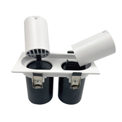 Đèn âm trần đôi rọi chỉnh hướng / GSATDR2X