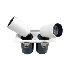 Đèn âm trần đôi rọi chỉnh hướng / GSATDR2X