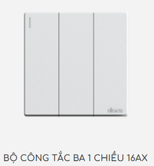 Bộ công tắc ba 1 chiều