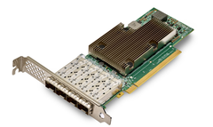 Broadcom 57504 Quad Port 10/25GbE SFP28, PCIe Adapter, Full Height, Customer Kit