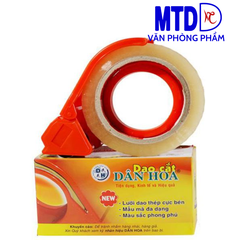 Dụng cụ cắt băng keo  cầm tay Dân Hoa  bằng nhựa 6cm