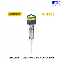 Bút thử điện 100-500V chất lượng cao Deli 8001