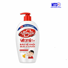 Nước rửa tay Lifebuoy chai (450g), túi (400g), công thức vitamin +,  bảo vệ khỏi 99,% vi khuẩn -HÀNG CHÍNH HÃNG