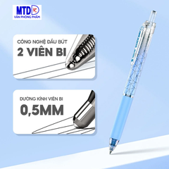 Bút gel Quick Dry Thiên Long GEL-033 - Mực khô siêu nhanh