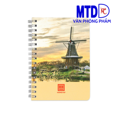 4142-Sổ lò xo Landscape, A6, 200 trang