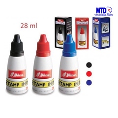Mực dấu Shiny màu đỏ/màu xanh