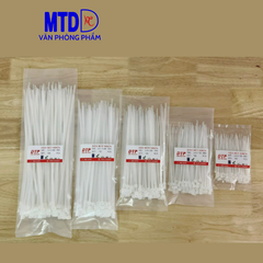 Dây rút nhựa 1.9x100mm ; 2.6x150mm ; 2.8x200mm; 3.6x20mm màu trắng