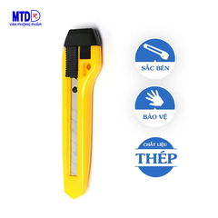 Dao rọc giấy 18mm Thiên Long - Flexoffice FO-KN02