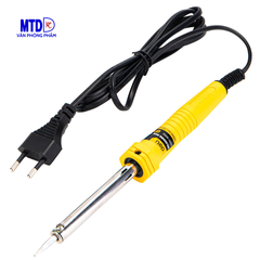 Dụng cụ hàn điện Deli DL8840 40W 220V~50 Hz kèm giá đỡ, đầu hàn bằng đồng có thể thay thế