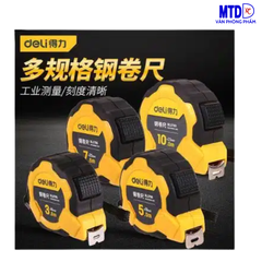 Thước cuộn thép  chất lượng cao 5mx25mm/7.5mx25mm EDL3797Y/3798Y Deli