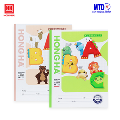 0325-Vở Hồng Hà Class Alphapbet ABC 4 ô ly vuông, 96 trang