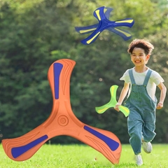 Đồ chơi boomerang 3 cánh xốp mini cho bé đĩa ném bumerang 3 lá hồi chuyển đồ chơi vận động tương tác ngoài trời cho trẻ