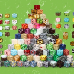 Đồ chơi khối nam châm từ tính minecraft cho bé xếp hình minecraft nam châm block đồ chơi xây dựng trẻ em TOYLIFE