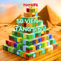 Đồ chơi khối nam châm từ tính minecraft cho bé xếp hình minecraft nam châm block đồ chơi xây dựng trẻ em TOYLIFE