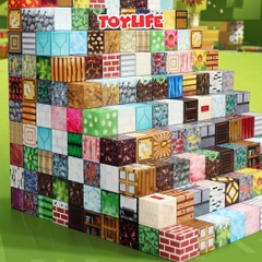 Đồ chơi khối nam châm từ tính minecraft cho bé xếp hình minecraft nam châm block đồ chơi xây dựng trẻ em TOYLIFE
