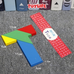 Sách xếp hình gỗ tangram kèm nam châm cho bé, đồ chơi sách ghép hình gỗ cho trẻ 1 2 3 4 5 6 7 8 tuổi TOYLIFE