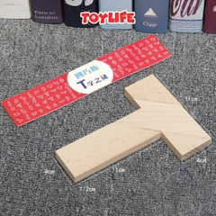 Sách xếp hình gỗ tangram kèm nam châm cho bé, đồ chơi sách ghép hình gỗ cho trẻ 1 2 3 4 5 6 7 8 tuổi TOYLIFE