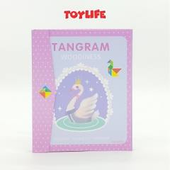 Sách xếp hình gỗ tangram kèm nam châm cho bé, đồ chơi sách ghép hình gỗ cho trẻ 1 2 3 4 5 6 7 8 tuổi TOYLIFE