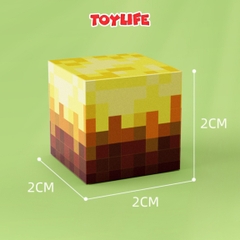 Khối minecraft nam châm giá rẻ 100 khối cho bé nam châm minecraft từ tính 200 khối 50 khối xây dựng TOYLIFE