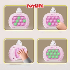 Pop it điện tử thế hệ mới, đồ chơi bóp tay giảm căng thẳng, trò chơi trí tuệ cho bé TOYLIFE