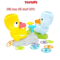 Đồ chơi tung hứng đĩa bay ufo, đồ chơi đĩa bay, frisbee hình chú voi con, đồ chơi vận động cho bé TOYLIFE