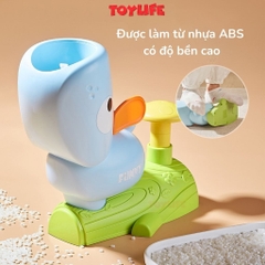 Đồ chơi tung hứng đĩa bay ufo, đồ chơi đĩa bay, frisbee hình chú voi con, đồ chơi vận động cho bé TOYLIFE