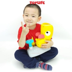 Đồ chơi tung hứng đĩa bay ufo, đồ chơi đĩa bay, frisbee hình chú voi con, đồ chơi vận động cho bé TOYLIFE