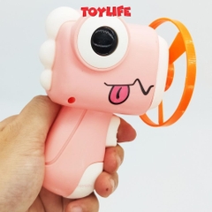 Súng bắn chong chóng đĩa bay con quay phát sáng hình khủng long đồ chơi vận động cho bé TOYLIFE