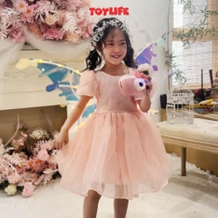 Cánh bướm điện tử phát sáng, cánh thiên thần đeo lưng có đèn led đồ chơi bé gái 2, 3, 4, 5, 6, 7, 8, 9 tuổi TOYLIFE