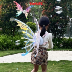 Cánh bướm điện tử phát sáng, cánh thiên thần đeo lưng có đèn led đồ chơi bé gái 2, 3, 4, 5, 6, 7, 8, 9 tuổi TOYLIFE