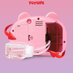 Máy ảnh thổi bong bóng tự động phát nhạc, đồ chơi thổi bong bóng, súng bắn bong bóng xà phòng đồ chơi cho bé gái TOYLIFE