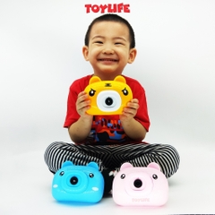 Máy ảnh thổi bong bóng tự động phát nhạc, đồ chơi thổi bong bóng, súng bắn bong bóng xà phòng đồ chơi cho bé gái TOYLIFE