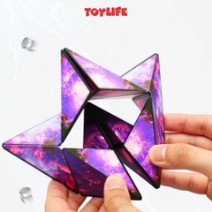 Đồ chơi rubik magic 3D Rubic ma thuật biến 72 hình nam châm, trò chơi trí tuệ cho bé TOYLIFE