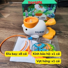 Đồ chơi tung hứng đĩa bay ufo, đồ chơi đĩa bay, frisbee hình chú voi con, đồ chơi vận động cho bé TOYLIFE