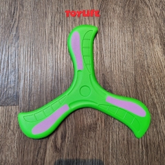 Đồ chơi boomerang 3 cánh xốp mini cho bé đĩa ném bumerang 3 lá hồi chuyển đồ chơi vận động tương tác ngoài trời cho trẻ