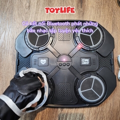 Đồ chơi đấm bốc điện tử theo nhạc kết nối bluetooth trẻ em đấm bốc theo nhạc gắn tường đấm boxing có nhạc và đèn TOYLIFE