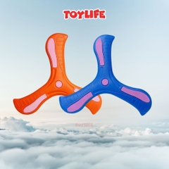 Đồ chơi boomerang 3 cánh xốp mini cho bé đĩa ném bumerang 3 lá hồi chuyển đồ chơi vận động tương tác ngoài trời cho trẻ