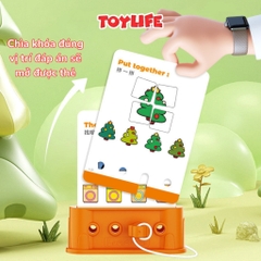 Đồ chơi chìa khóa logic thông minh cho bé trò chơi mở khóa trí tuệ logic key rèn luyện tư duy logic trẻ em TOYLIFE