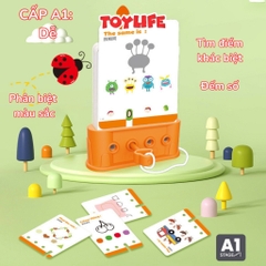 Đồ chơi chìa khóa logic thông minh cho bé trò chơi mở khóa trí tuệ logic key rèn luyện tư duy logic trẻ em TOYLIFE