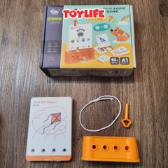 Đồ chơi chìa khóa logic thông minh cho bé trò chơi mở khóa trí tuệ logic key rèn luyện tư duy logic trẻ em TOYLIFE
