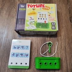 Đồ chơi chìa khóa logic thông minh cho bé trò chơi mở khóa trí tuệ logic key rèn luyện tư duy logic trẻ em TOYLIFE