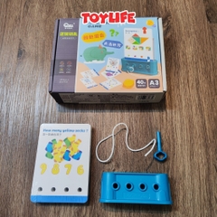 Đồ chơi chìa khóa logic thông minh cho bé trò chơi mở khóa trí tuệ logic key rèn luyện tư duy logic trẻ em TOYLIFE
