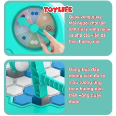 Đồ chơi phá băng giải cứu chim cánh cụt loại size lớn cho bé trò chơi phá băng bộ đồ chơi đập băng vui nhộn TOYLIFE